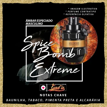 Perfume Similar Gadis 1083 Inspirado em Spicebomb Extreme Contratipo